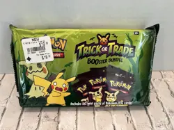 Pokemon Trick or Trade 2023 BOOster Bundle Factory Sealed 50 Mini Packs Box #2 - Image 1