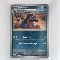 Zweilous 066/086 Sv: White Flare Common Holo English Pokemon TCG NM - Image 1