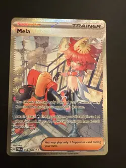 Mela 254/182 SV04 Paradox Rift Trainer Pokemon TCG Special Illustration Rare Nm - Image 1