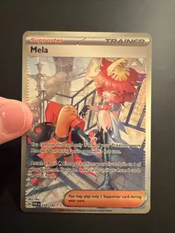 Mela 254/182 SV04 Paradox Rift Trainer Pokemon TCG Special Illustration Rare Nm - Image 2