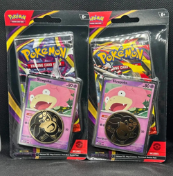 [Slowpoke] 2X Checklane Blister Pitch Black ME05 Pokemon - Image 1