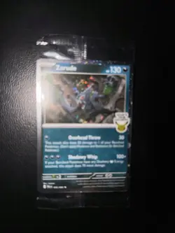 Zarude GameStop Promo Pitch Black Cosmos Holo Pokemon TCG - Image 2