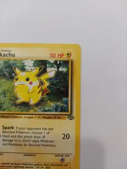 Pokemon TCG Pikachu 60/64 Jungle Common Regular English 1999 1st Edition - Image 3