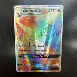 Charizard GX Secret Rare Full Art Holo 150/147 SM Burning Shadows (English) - Image 1