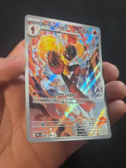 Pokemon ME05 Pitch Black Armarouge 086/084 Illustration Rare NM - Image 2