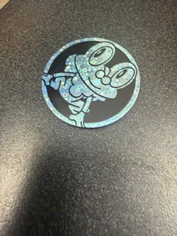 Pokemon Froakie Holographic Collectible Coin Blue Black - Image 3