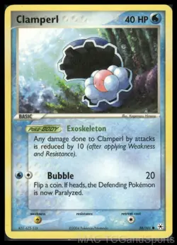 Clamperl 58/101 Hidden Legends Pokemon TCG NM - Image 1