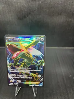 Rayquaza EX 104/108 Roaring Skies Full Art Holo Ultra Rare English 2015 - Image 3