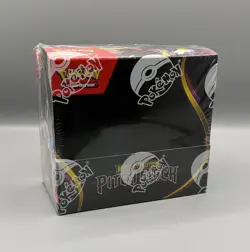 Pokemon TCG: Mega Evolution Pitch Black - Booster Display (36 Packs) in hand - Image 1