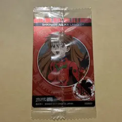 Neon Genesis Evangelion Wafers Asuka Special Card Unopened 14 - Image 2