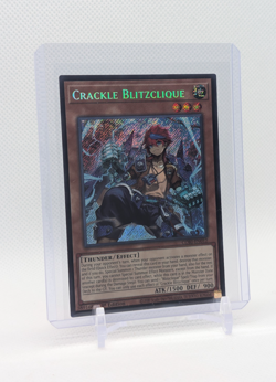 Yu-Gi-Oh! - Crackle Blitzclique - (Secret Rare) CORI-EN012 Chaos Origins NM - Image 1