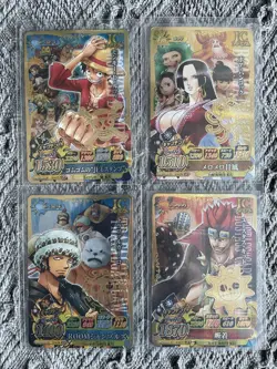 One Piece Carddass Onepy Berry Match IC Campaign Luffy Boa IC4-CP1 CP6 CP7 CP8 - Image 1