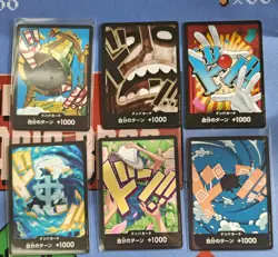 Lot of Japanese One Piece DON Cards - 20 Near Mint - Image 1