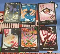 Lot of Japanese One Piece DON Cards - 20 Near Mint - Image 3