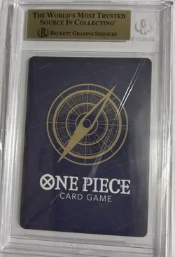 Vinsmoke Sanji (TR) OP10-063 Legacy of the Master Foil BGS 9.5 - Image 2