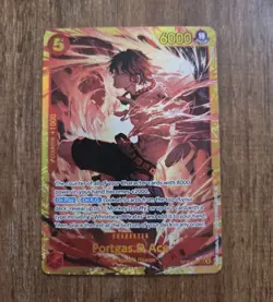 Portgas.D.Ace (118) SEC OP16-118 Secret Rare The Time of Battle Foil NM - Image 1