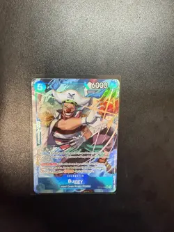 One Piece TCG Buggy OP16-048 ALT ART SR ALTERNATE ART NM The Time of Battle - Image 2