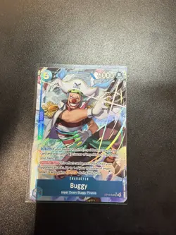 One Piece TCG Buggy OP16-048 ALT ART SR ALTERNATE ART NM The Time of Battle - Image 3