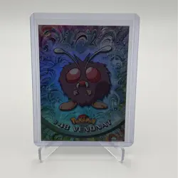 Venonat #48 Topps TV Animation Edition Black Label Pokemon Card - Image 1