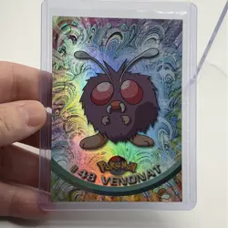 Venonat #48 Topps TV Animation Edition Black Label Pokemon Card - Image 4