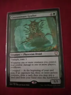 Contaminants Grafter Phyrexia: All Will Be One Regular Card NM Condition - Image 1