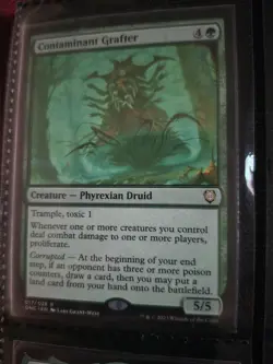 Contaminants Grafter Phyrexia: All Will Be One Regular Card NM Condition - Image 2