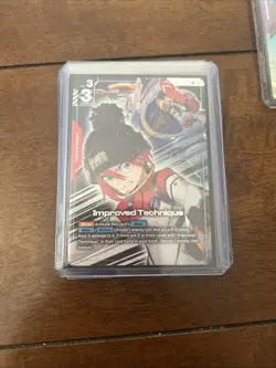 Improved Technique GD03-109 R+ Alt Art - Steel Requiem - Gundam TCG Card Game - Image 1