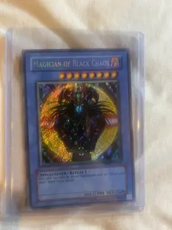 Magician of Black Chaos PP01-EN001 Secret Rare Holo Yu-Gi-Oh Card NM/LP - Image 1