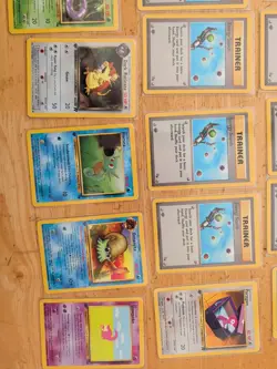 First Edition Pokemon Card Lot Including Rares LP Fossil Jungle Team Rocket - Image 4
