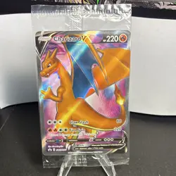 Charizard V SWSH050 Champion's Path Promo - Sealed- Pokemon Card Full Art Holo - Image 1