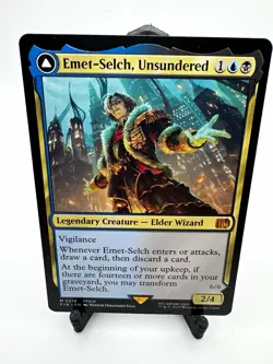 Wizards of the Coast MTG Emet-Selch, Unsundered 218 Double sided card - Image 1