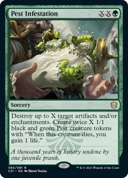 Pest Infestation - 65 / English / Near Mint MTG - Image 1