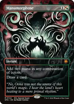 Manamorphose - Foil - Borderless NM, English MTG Special Guests - Image 1