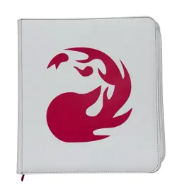 Ultra Pro Zippered Pro Binder Magic the Gathering Mana 8 12 Pocket Mountain - Image 1