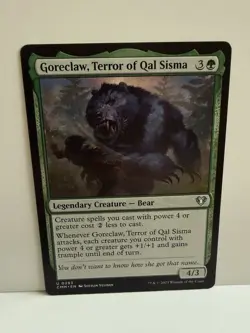 Goreclaw, Terror of Qal Sisma - U - Commander Masters - 293 - NM - Normal - Image 1