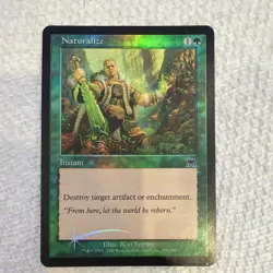 Wizards of the Coast Magic: The Gathering Naturalize Onslaught Foil English #275 - Image 1