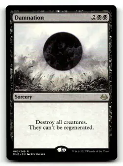 MTG Modern Masters 2017 #63 Damnation Sorcery NM - Image 1