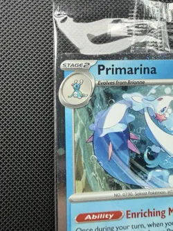 Pokemon Primarina 020 Pitch Black Boxlunch Cosmos Promo Barnes & Noble Hot Topic - Image 2