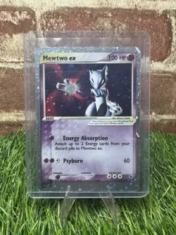 Pokemon TCG Mewtwo ex 101/109 Ruby and Sapphire Ultra Rare Holo EX English 🌀 - Image 1