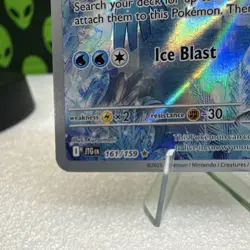 Pokemon TCG Articuno 161/159 Sv09 Journey Together Illus Rare Holo - Image 3
