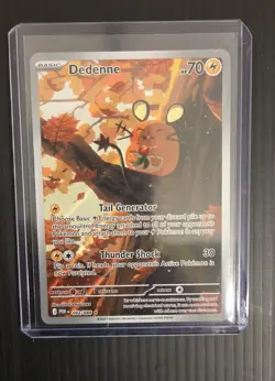 Dedenne 093/088 Full Art Illustration Rare Pokemon Perfect Order - Image 1