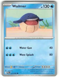 4 Card Wailmer Pitch Black -Pokemon TCG Collection - Asako Ito - Image 3