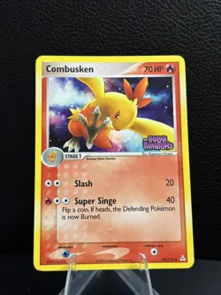 Pokemon TCG - Combusken Holon Phantoms 39/110 Reverse Holo Stamped - NM - Image 1