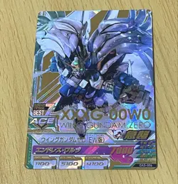 Gundam Try Age Wing Gundam Zero Endless Waltz Trading Card Individual - Image 1