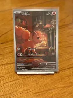 Vulpix 138/132 Pokemon TCG Mega Evolutions Illustration Rare Pack Fresh NM - Image 1
