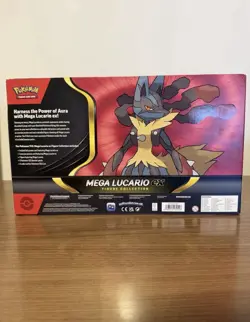 Pokemon TCG Mega Lucario ex Premium Figure Collection Box Factory Sealed - Image 2