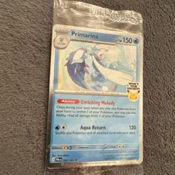 2026 Pokemon Sealed Promo 30th Anniversary Barnes Cosmic Holo PRIMARINA 020/084 - Image 3