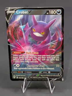 Crobat V 104/189 - Darkness Ablaze - Ultra Rare - Pokemon TCG - Image 1