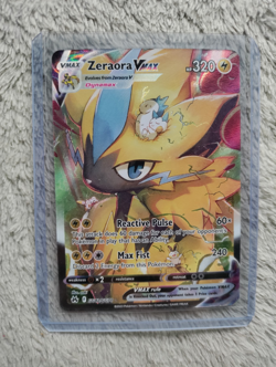 Pokemon Zeraora Vmax GG42/GG70 Crown Zenith Full Art Holo - Image 1