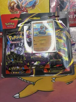 Pokemon Pitch Black 3 Pack Blister Pack Sealed New - Image 1